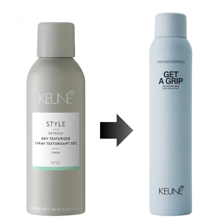 Spray uscat pentru volum si textura Keune Style Get A Grip, 75 ml [2]