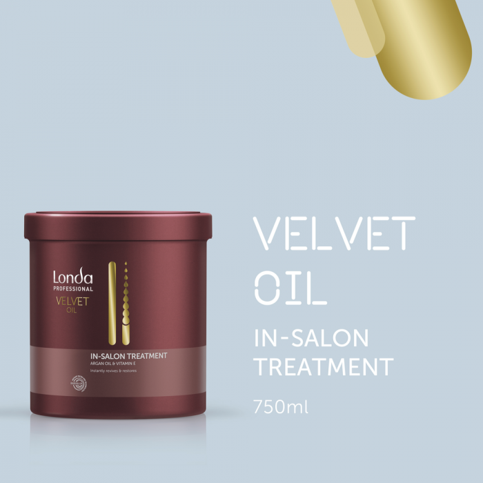 Tratament pentru catifelare cu ulei de argan si vitamina E, Londa Professional Care Velvet Oil, 750 ml [2]