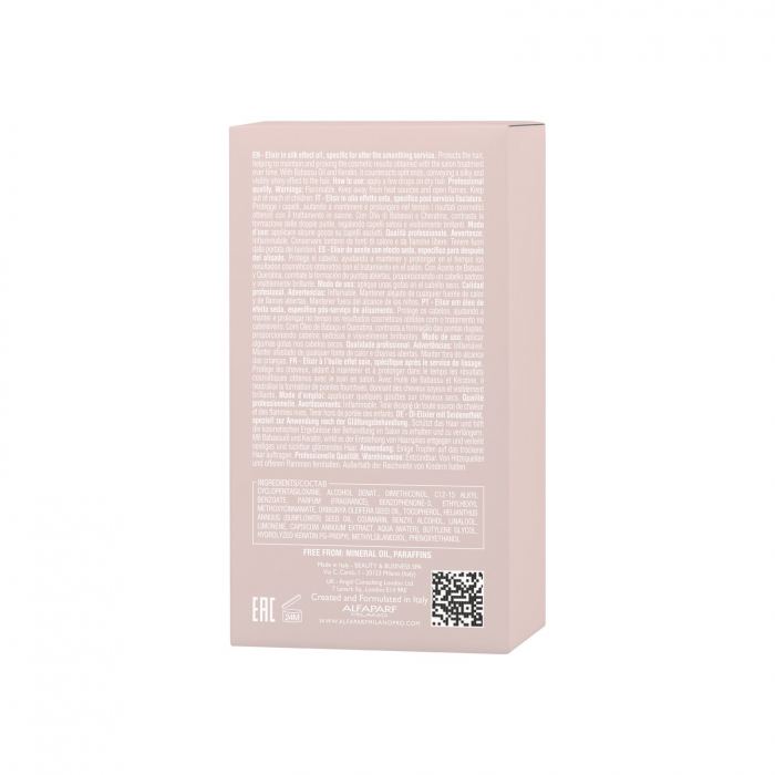 Ulei elixir cu efect de matase Alfaparf Lisse Design Keratin Therapy The Oil, 50 ml [3]
