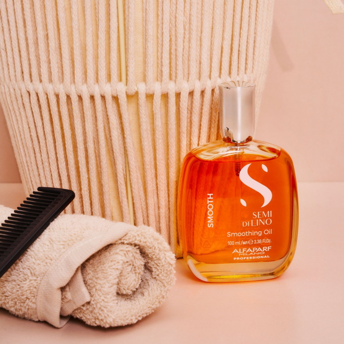 Ulei tratament pentru netezire Alfaparf Semi di Lino Smoothing, 100 ml [3]