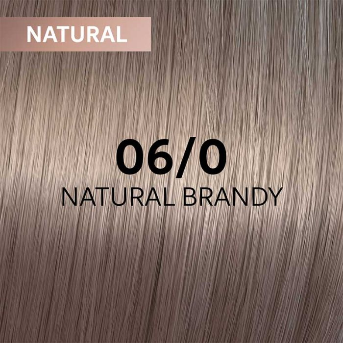 Vopsea de par semi-permanenta Wella Professionals Shinefinity Zero Lift Glaze 06/0,Natural Brandy, 60 ml [2]