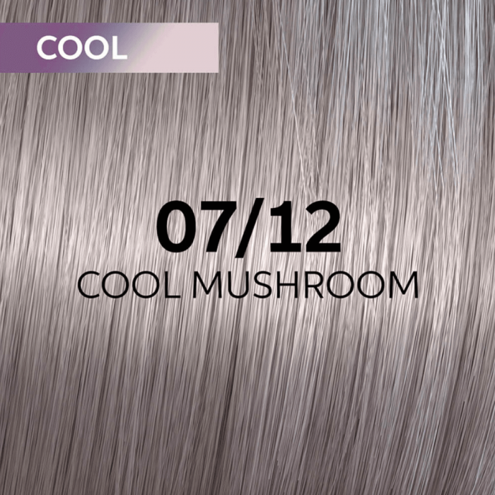 Vopsea de par semi-permanenta Wella Professionals Shinefinity Zero Lift Glaze 07/12, Cool Mushroom, 60 ml [2]