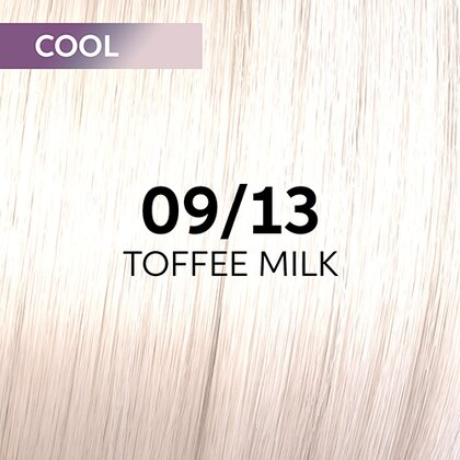 Vopsea de par semi-permanenta Wella Professionals Shinefinity Zero Lift Glaze 09/13, Cool Toffee Milk, 60 ml [2]