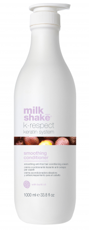 BALSAMURI - Balsam Anti-Frizz cu keratina si uleiuri organice, Milk Shake K-Respect Smoothing, 1000 ml