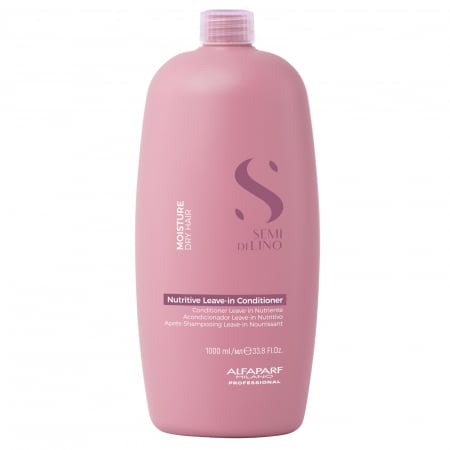 BALSAMURI - Balsam de hidratare fara clatire Alfaparf Semi di Lino Moisture Nutritiv Leave-in Conditioner, 1000 ml