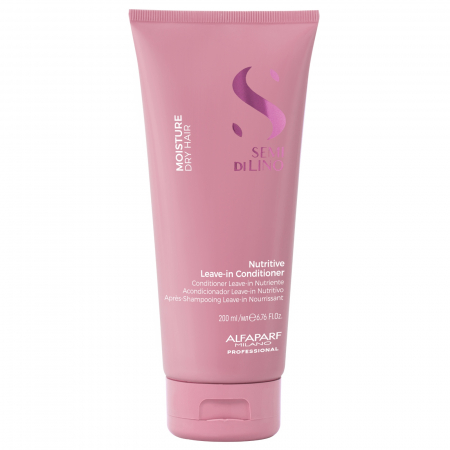 MASTI - Balsam de hidratare fara clatire Alfaparf Semi di Lino Moisture Nutritiv Leave-in Conditioner, 200 ml