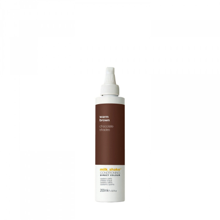 BALSAMURI - Balsam de par colorant Milk Shake Direct Color Warm Brown, 100 ml