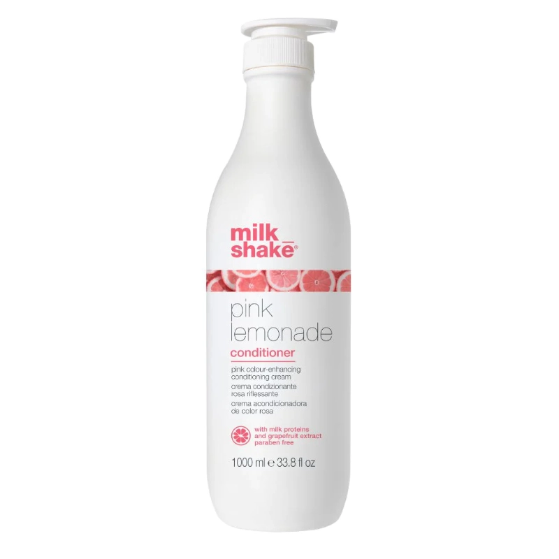 Balsam nuantator pentru par blond sau decolorat, Milk Shake Pink Lemonade, 1000 ml [0]