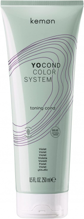 BALSAMURI - Balsam nuantator pentru par Kemon Yo Cond Violet, 250 ml