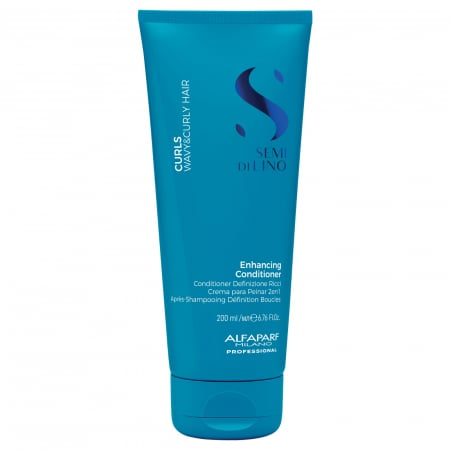 BALSAMURI - Balsam pentru par cret sau ondulat Alfaparf Semi di Lino Curls Enhancing, 200 ml