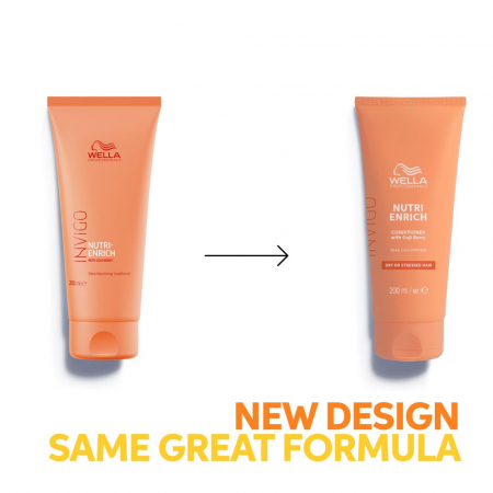 Balsam pentru par uscat si deteriorat Wella Professionals Invigo Nutri Enrich, 200 ml [1]