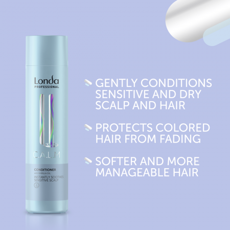 Balsam pentru scalp sensibil cu ulei de Marula, Londa Professional Care Calm Sensitive, 250 ml [1]