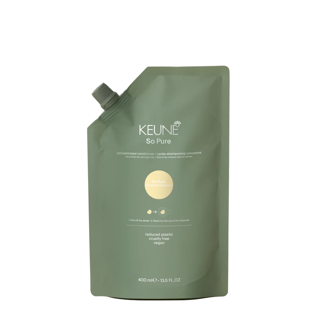 SAMPOANE - Balsam reparator Keune So Pure Restore, Rezerva, 400 ml