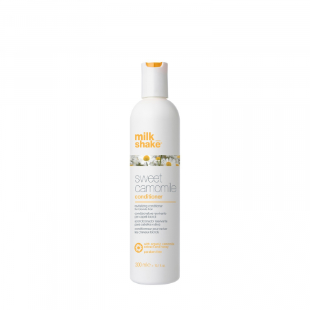 BALSAMURI - Balsam revitalizant pentru par blond Milk Shake Sweet Camomile, 300 ml