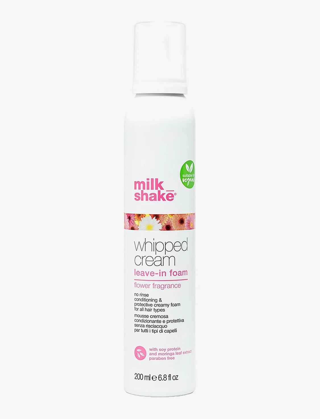 BALSAMURI - Balsam-Spuma Leave-in Milk Shake Whipped Cream Flower Fragrance, 200 ml