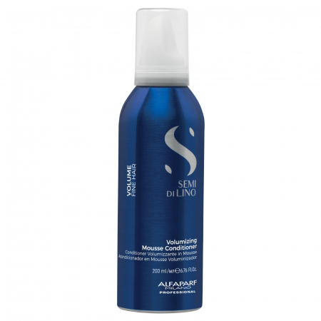 PACHETE CADOU SI SETURI - Balsam spuma pentru volum Alfaparf Semi di Lino Volumizing Mousse Conditioner, 200 ml