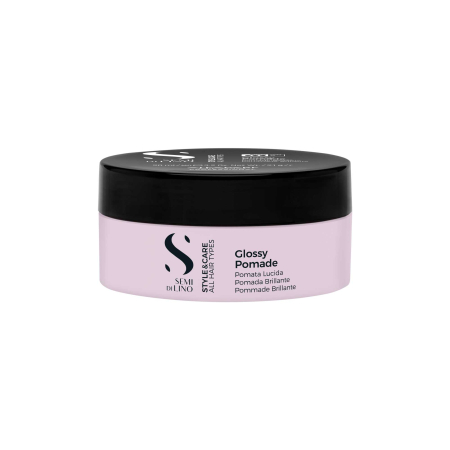 STYLING - Ceara pentru stralucire Alfaparf Semi di Lino Style & Care Glossy Pomade, 90 ml