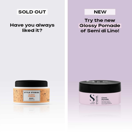 Ceara pentru stralucire Alfaparf Semi di Lino Style & Care Glossy Pomade, 90 ml [2]