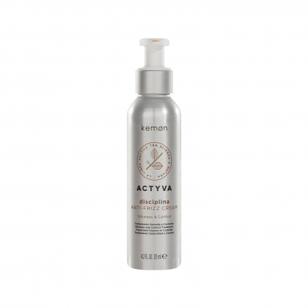 TRATAMENTE SI SERUM - Crema anti-frizz pentru netezire si disciplinare Kemon Actyva Disciplina, 125 ml