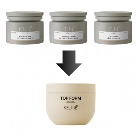 Crema ceara pentru par scurt sau mediu Keune Style Top Form 100 ml [1]