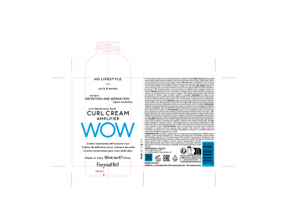 Crema pentru definirea si mentinerea buclelor Farmavita HD Life Style Curl Cream Amplifier, 150 ml [1]