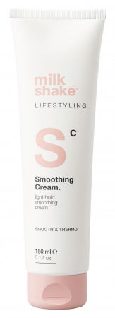 STYLING - Crema pentru netezire, anti-frizz si protectie termica, Milk Shake Lifestyling Smoothing Cream, 150 ml