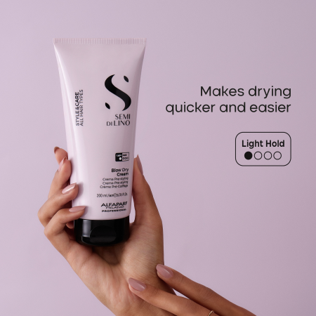 Crema pentru styling Alfaparf Semi di Lino Style & Care Blow Dry Cream, 200 ml [4]