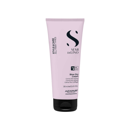 STYLING - Crema pentru styling Alfaparf Semi di Lino Style & Care Blow Dry Cream, 200 ml