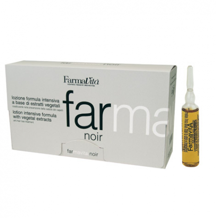 FIOLE TRATAMENT - Fiole tratament pentru indepartarea excesului de sebum si a matretii Farmavita Noir, 12 x 8 ml