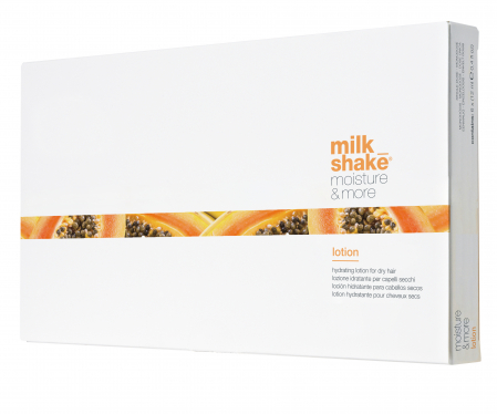 TRATAMENTE SI SERUM - Fiole tratament pentru par uscat sau deteriorat Milk Shake Moisture & More Hydrating, 6 x 12 ml
