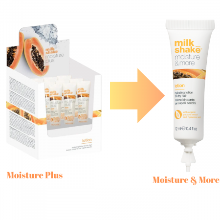 Fiole tratament pentru par uscat sau deteriorat Milk Shake Moisture Plus Hydrating, 12 x 12 ml [1]