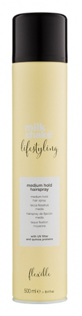 STYLING - Fixativ cu fixare medie Milk Shake Lifestyling Flexible, 500 ml