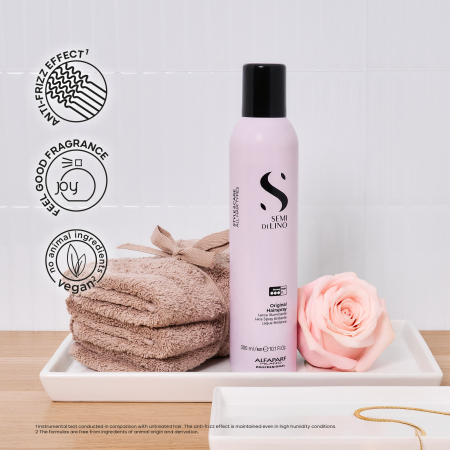 Fixativ cu fixare puternica Alfaparf Semi di Lino Style & Care Original Hairspray, 300 ml [5]