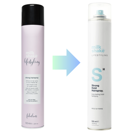 Fixativ profesional cu fixare puternica si rezistenta de lunga durata, Milk Shake Lifestyling Hairspray Strong Hold, 500 ml [1]