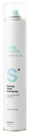 STYLING - Fixativ profesional cu fixare puternica si rezistenta de lunga durata, Milk Shake Lifestyling Hairspray Strong Hold, 500 ml