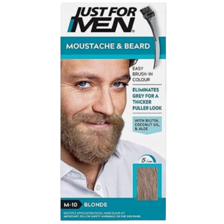 VOPSEA - Gel colorant pentru mustata si barba, Just For Men Sandy Blond M10 Color Gel, 28 g