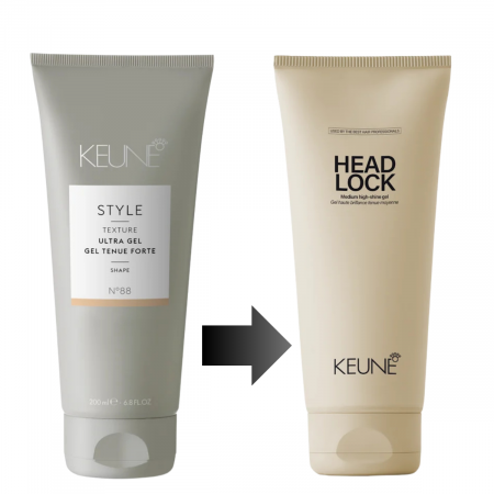 Gel pentru fixare puternica si stralucire Keune Style Head Lock, 50 ml [1]