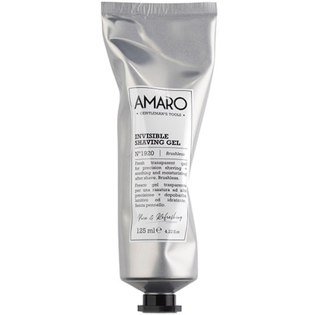 STYLING - Gel transparent pentru si dupa barbierit Farmavita Amaro Invisible Shaving Gel , 125 ml