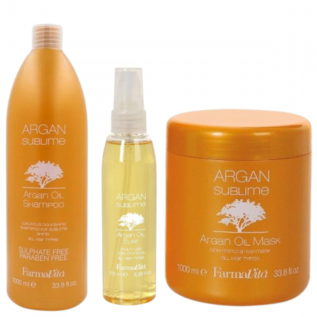 Kit complet Farmavita Argan Sublime, Salon size [0]