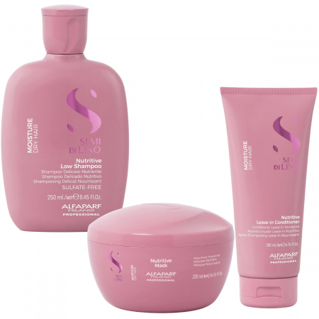 Kit complet pentru hidratare Alfaparf Semi di Lino Moisture Nutritive [0]