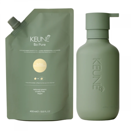 Kit Dispenser + Balsam, Keune So Pure Restore,  400 ml [0]