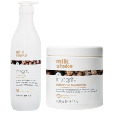 Kit hidratant si hranitor pentru par uscat si deteriorat Milk Shake Integrity [0]