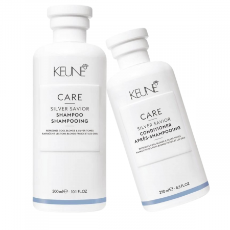 Kit ingrijire completa pentru par blond Keune Care Silver Savior [0]