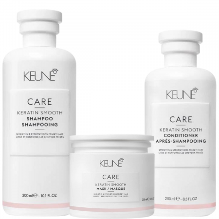 Kit ingrijire completa pentru par rebel Keune Care Keratin Smooth [0]