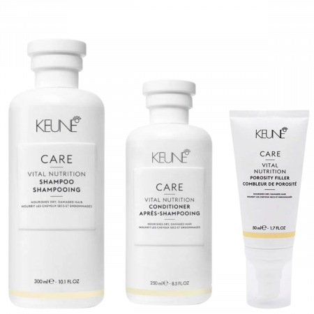 Kit ingrijire intensiva pentru par degradat Keune Vital Nutrition [0]