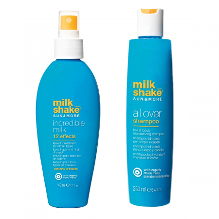 Kit Milk Shake Sun & More: Hidratare solara si protectie intensa pentru parul tau [0]