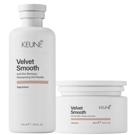 Kit pentru disciplinarea parului rebel Keune Care Velvet Smooth [0]