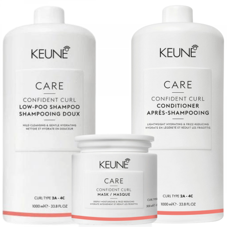 Kit pentru par cred/ondulat Keune Care Confident Curl, Salon Size [0]