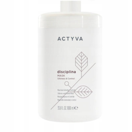 MASTI - Masca anti-frizz pentru netezire si disciplinare Kemon Actyva Disciplina, 1000 ml