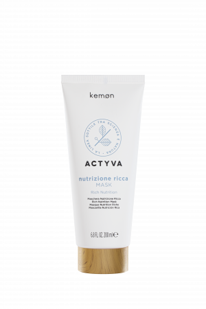 MASTI - Masca intens nutritiva pentru par foarte degradat, Kemon Actyva Nutrizione Ricca, 200 ml